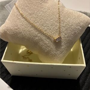 Swarovski Crystals Single Stone Necklace